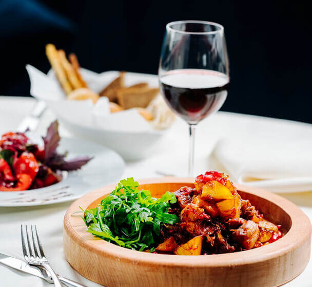 Wood-fired mains at The Olive Table